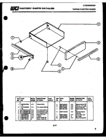 08 - Drawer Parts parts for Frigidaire Range 37-1022-00-03 from AppliancePartsPros.com