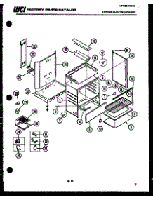 04 - Body Parts parts for Frigidaire Range 37-1012-66-03 from AppliancePartsPros.com