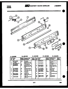 18 - Control Panel parts for Frigidaire Range 32-1012-57-13 from AppliancePartsPros.com