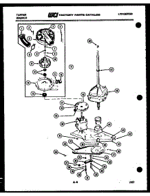 05 - Washer Drive System And Pump parts for Frigidaire Washer 46-2817-23-01 from AppliancePartsPros.com