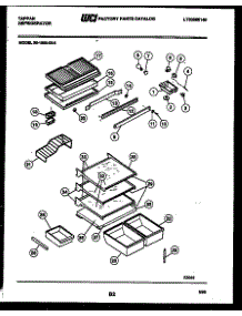 04 - Shelves And Supports parts for Frigidaire Refrigerator 95-1990-57-00 from AppliancePartsPros.com