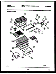 04 - Shelves And Supports parts for Frigidaire Refrigerator 95-1787-66-04 from AppliancePartsPros.com