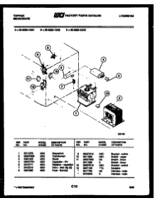 05 - Power Control parts for Frigidaire Microwave 56-9288-23-01 from AppliancePartsPros.com