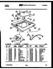 03 - Top Parts parts for Frigidaire Washer 46-2817-00-05 from AppliancePartsPros.com