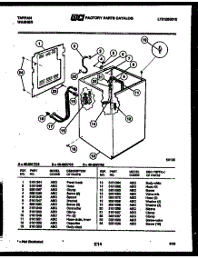 04 - Cabinet Parts parts for Frigidaire Washer 46-2817-00-05 from AppliancePartsPros.com