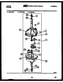 07 - Transmission Parts parts for Frigidaire Washer 46-2817-23-05 from AppliancePartsPros.com