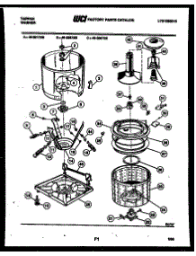 05 - Tub Detail parts for Frigidaire Washer 46-2857-00-05 from AppliancePartsPros.com