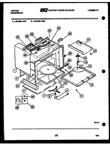 05 - Body Parts parts for Frigidaire Microwave 56-9338-00-01 from AppliancePartsPros.com