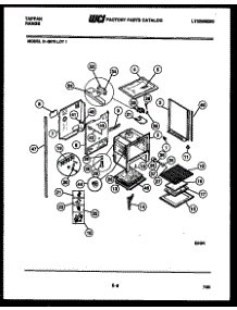 03 - Body Parts parts for Frigidaire Range 31-3978-66-01 from AppliancePartsPros.com