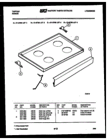 03 - Cooktop Parts parts for Frigidaire Range 31-2758-66-03 from AppliancePartsPros.com