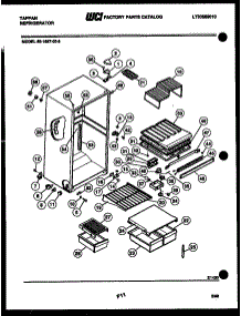 03 - Cabinet Parts parts for Frigidaire Refrigerator 95-1987-66-03 from AppliancePartsPros.com
