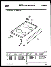 04 - Cooktop Parts parts for Frigidaire Range 73-7857-23-06 from AppliancePartsPros.com