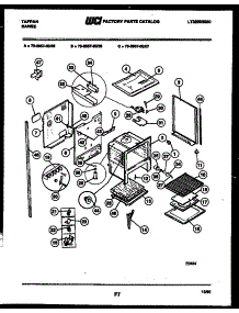 08 - Lower Body Parts parts for Frigidaire Range 73-3957-66-06 from AppliancePartsPros.com