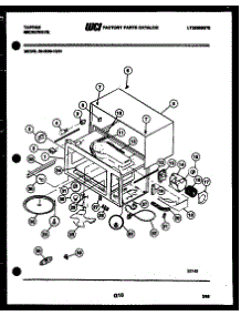 04 - Body Parts parts for Frigidaire Microwave 56-2268-00-01 from AppliancePartsPros.com