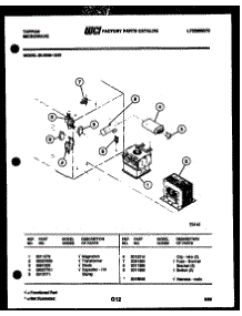 05 - Power Control parts for Frigidaire Microwave 56-2268-00-01 from AppliancePartsPros.com