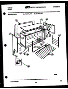 08 - Upper Body Parts parts for Frigidaire Range 73-3757-23-06 from AppliancePartsPros.com