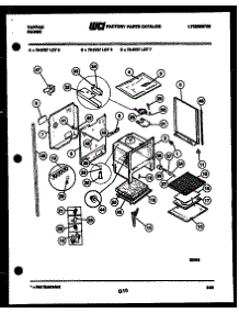 09 - Lower Body Parts parts for Frigidaire Range 73-3757-66-06 from AppliancePartsPros.com