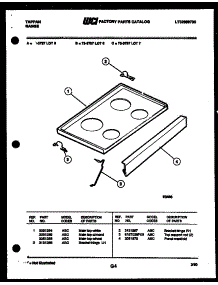 04 - Cooktop Parts parts for Frigidaire Range 73-3757-66-07 from AppliancePartsPros.com