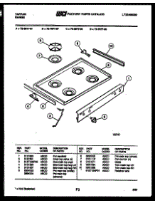 03 - Cooktop Parts parts for Frigidaire Range 72-7977-23-07 from AppliancePartsPros.com