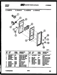 08 - Control Panel parts for Frigidaire Range 72-7977-66-07 from AppliancePartsPros.com