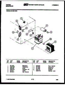 05 - Power Control parts for Frigidaire Microwave 56-1246-00-04 from AppliancePartsPros.com