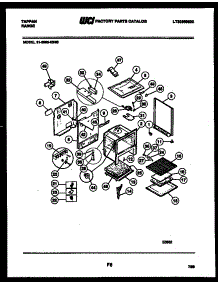 06 - Body Parts parts for Frigidaire Range 31-3988-23-05 from AppliancePartsPros.com