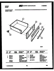 04 - Drawer Parts parts for Frigidaire Range 31-3988-66-05 from AppliancePartsPros.com
