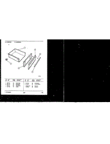 04 - Drawer Parts parts for Frigidaire Range 30-3859-23-02 from AppliancePartsPros.com