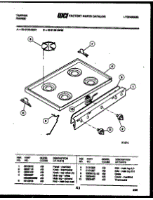 03 - Cooktop Parts parts for Frigidaire Range 30-2139-23-01 from AppliancePartsPros.com