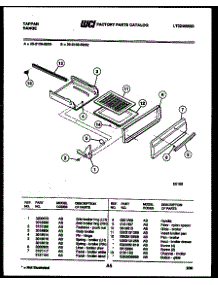 05 - Broiler Drawer Parts parts for Frigidaire Range 30-2139-23-02 from AppliancePartsPros.com