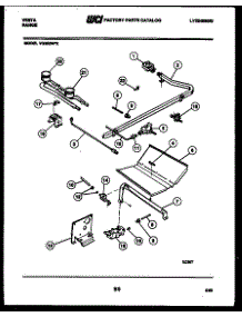 04 - Burner, Manifold And Gas Control parts for Frigidaire Range VG30BW2-23 from AppliancePartsPros.com