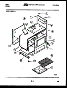 05 - Body Parts parts for Frigidaire Range VG30BW2-23 from AppliancePartsPros.com