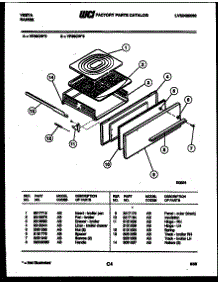 04 - Broiler Drawer Parts parts for Frigidaire Range VP30CW3-23 from AppliancePartsPros.com