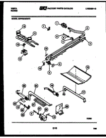 06 - Burner Parts parts for Frigidaire Range 30PPSKWDN0-32 from AppliancePartsPros.com