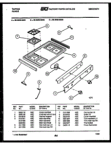 04 - Cooktop Parts parts for Frigidaire Range 30-3649-66-02 from AppliancePartsPros.com