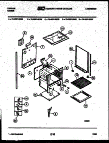 07 - Lower Body Parts parts for Frigidaire Range 76-4667-66-06 from AppliancePartsPros.com