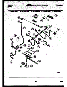 06 - Burner, Manifold And Gas Control parts for Frigidaire Range 76-8667-66-06 from AppliancePartsPros.com