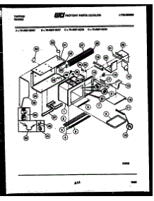 09 - Upper Body Parts parts for Frigidaire Range 76-8967-66-07 from AppliancePartsPros.com