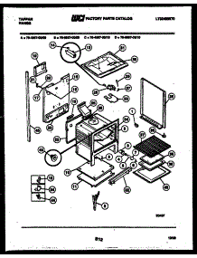 06 - Lower Body Parts parts for Frigidaire Range 76-8967-23-10 from AppliancePartsPros.com