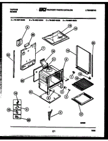 08 - Lower Body Parts parts for Frigidaire Range 76-4667-23-04 from AppliancePartsPros.com