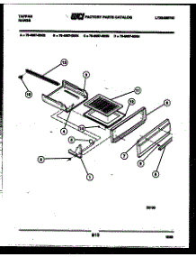 07 - Broiler Drawer Parts parts for Frigidaire Range 76-8667-32-03 from AppliancePartsPros.com