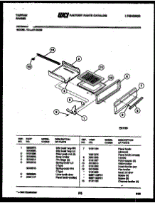 05 - Broiler Drawer Parts parts for Frigidaire Range 72-2547-23-08 from AppliancePartsPros.com