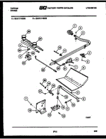 06 - Burner, Manifold And Gas Control parts for Frigidaire Range 32-0117-23-03 from AppliancePartsPros.com