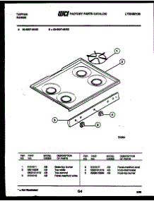 03 - Cooktop Parts parts for Frigidaire Range 32-0007-23-02 from AppliancePartsPros.com