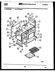 07 - Body Parts parts for Frigidaire Range 32-0127-23-02 from AppliancePartsPros.com