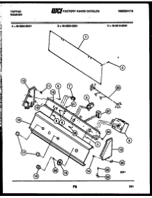 05 - Console And Control Parts parts for Frigidaire Washer 46-2850-23-01 from AppliancePartsPros.com