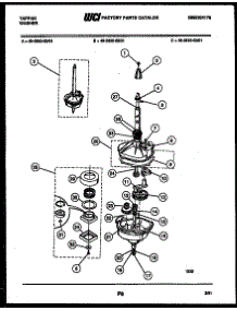 04 - Transmission Parts parts for Frigidaire Washer 46-2810-23-01 from AppliancePartsPros.com