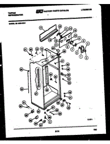 03 - Cabinet Parts parts for Frigidaire Refrigerator 95-1980-23-00 from AppliancePartsPros.com