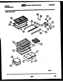 04 - Shelves And Supports parts for Frigidaire Refrigerator 95-1970-45-00 from AppliancePartsPros.com