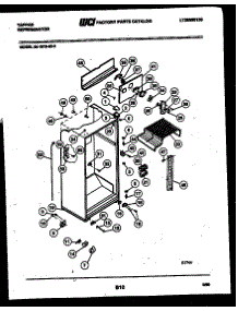 03 - Cabinet Parts parts for Frigidaire Refrigerator 95-1970-23-00 from AppliancePartsPros.com